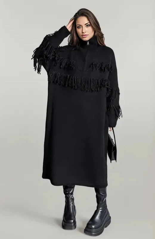 Maxi Knit Pullover Dress