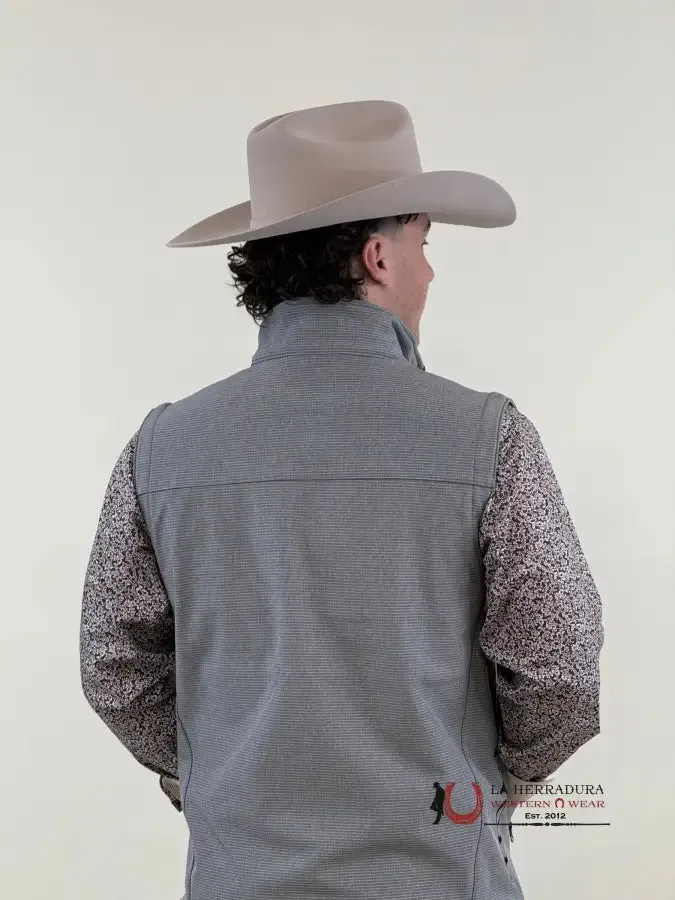 MENS CINCH BONDED VEST GRAY