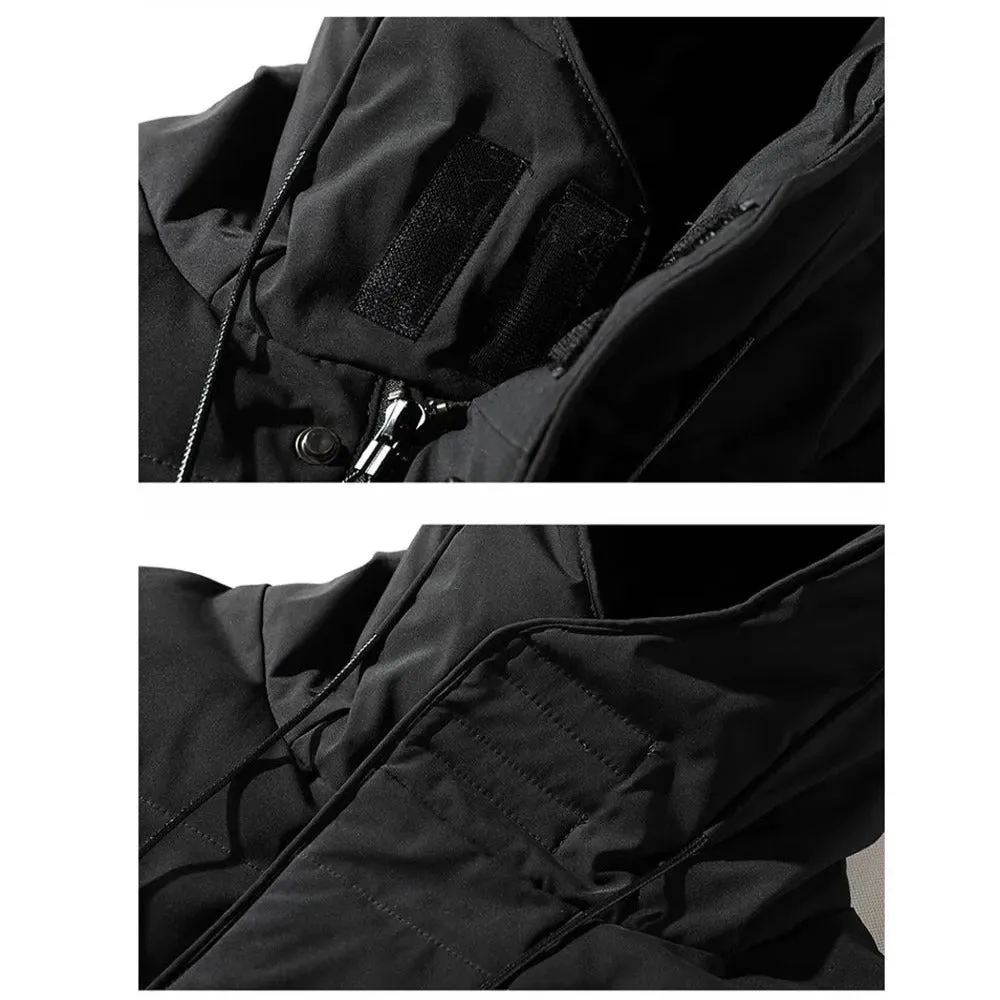 Men's Stylish Hooded Long Jacket