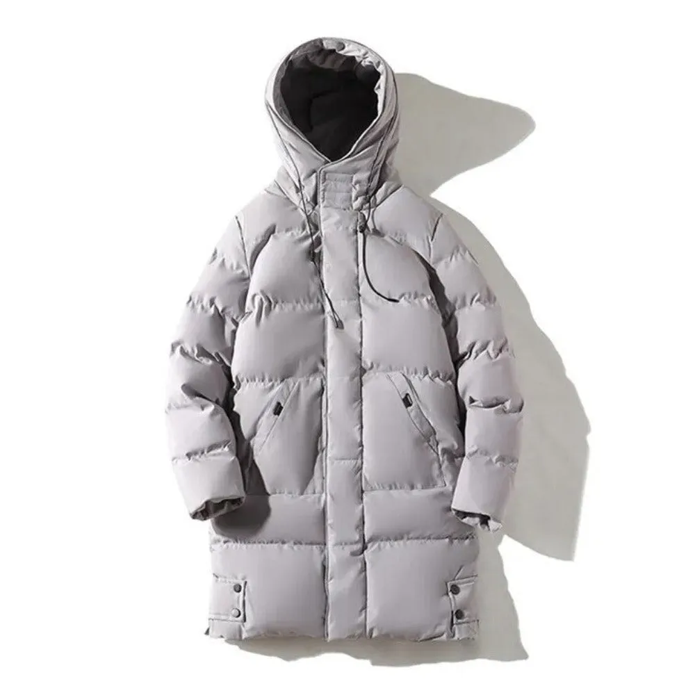 Men's Stylish Hooded Long Jacket
