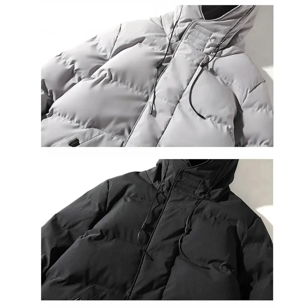 Men's Stylish Hooded Long Jacket