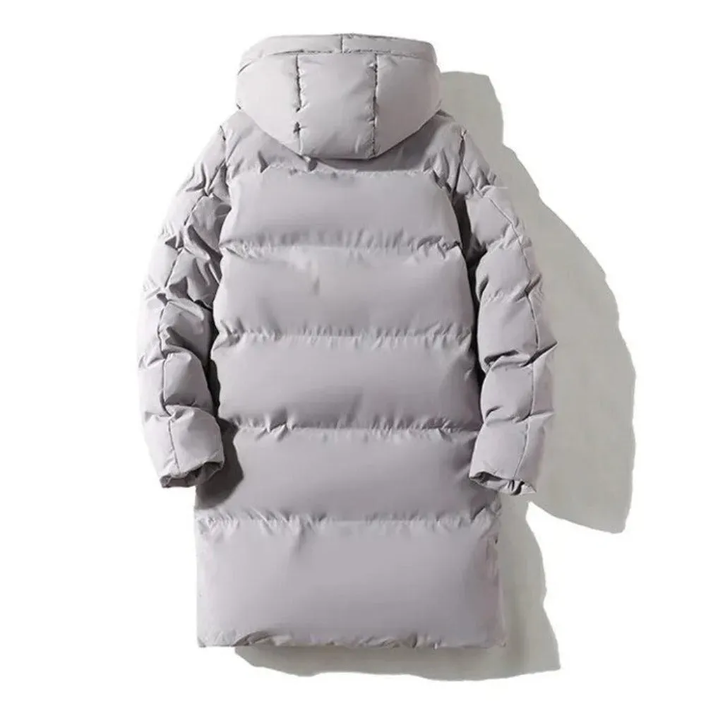 Men's Stylish Hooded Long Jacket