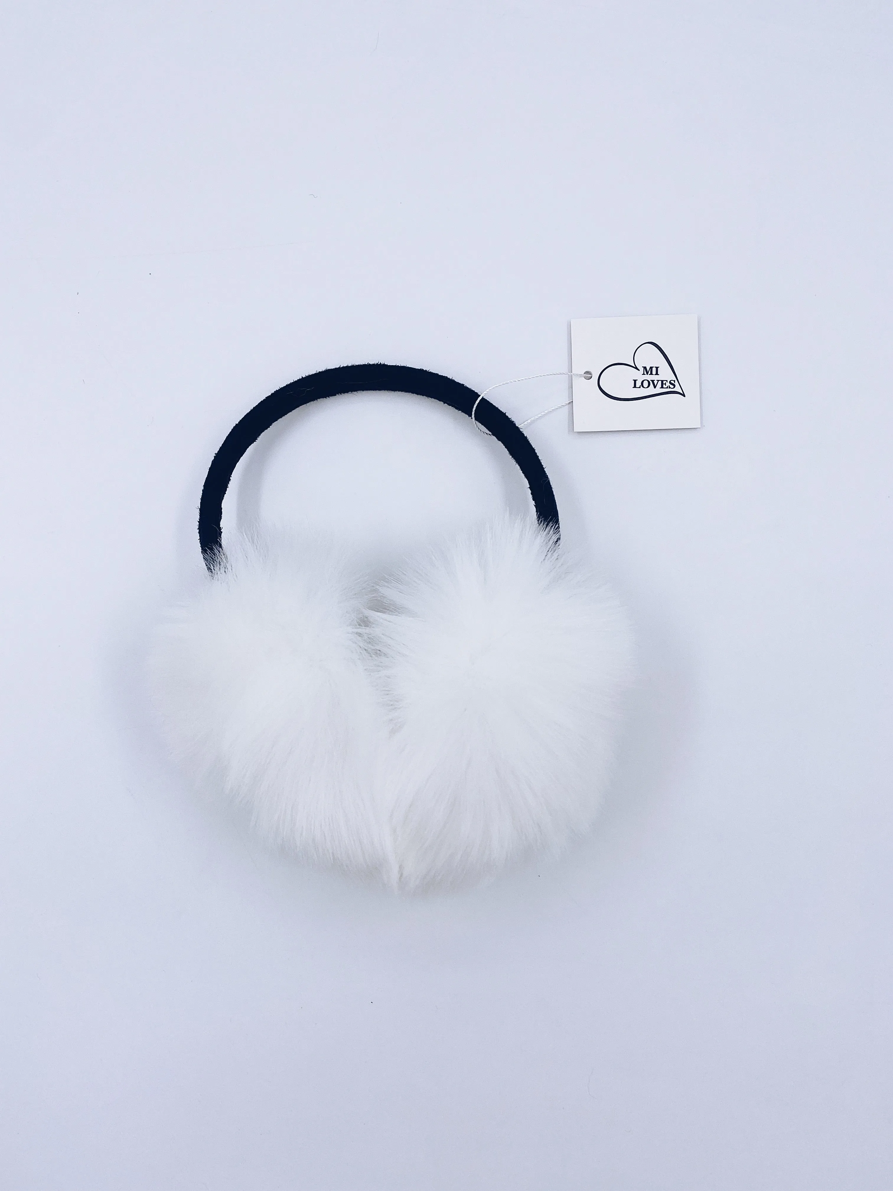 MI LOVES SIGNATURE Luxurious Synthetic fur Ear Muffs