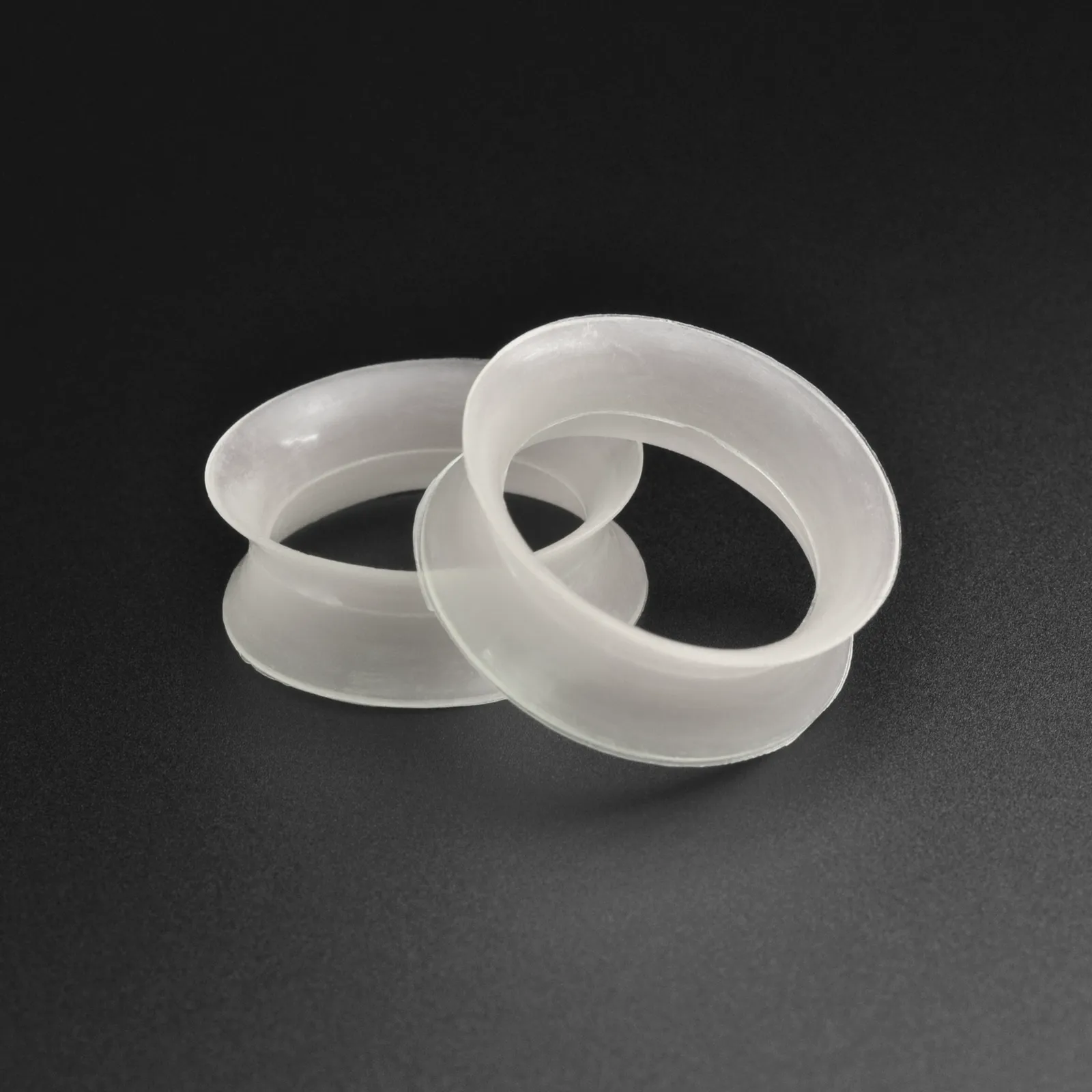 Monochrome Silicone Double Flare Tunnel Bundle