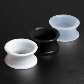 Monochrome Silicone Double Flare Tunnel Bundle