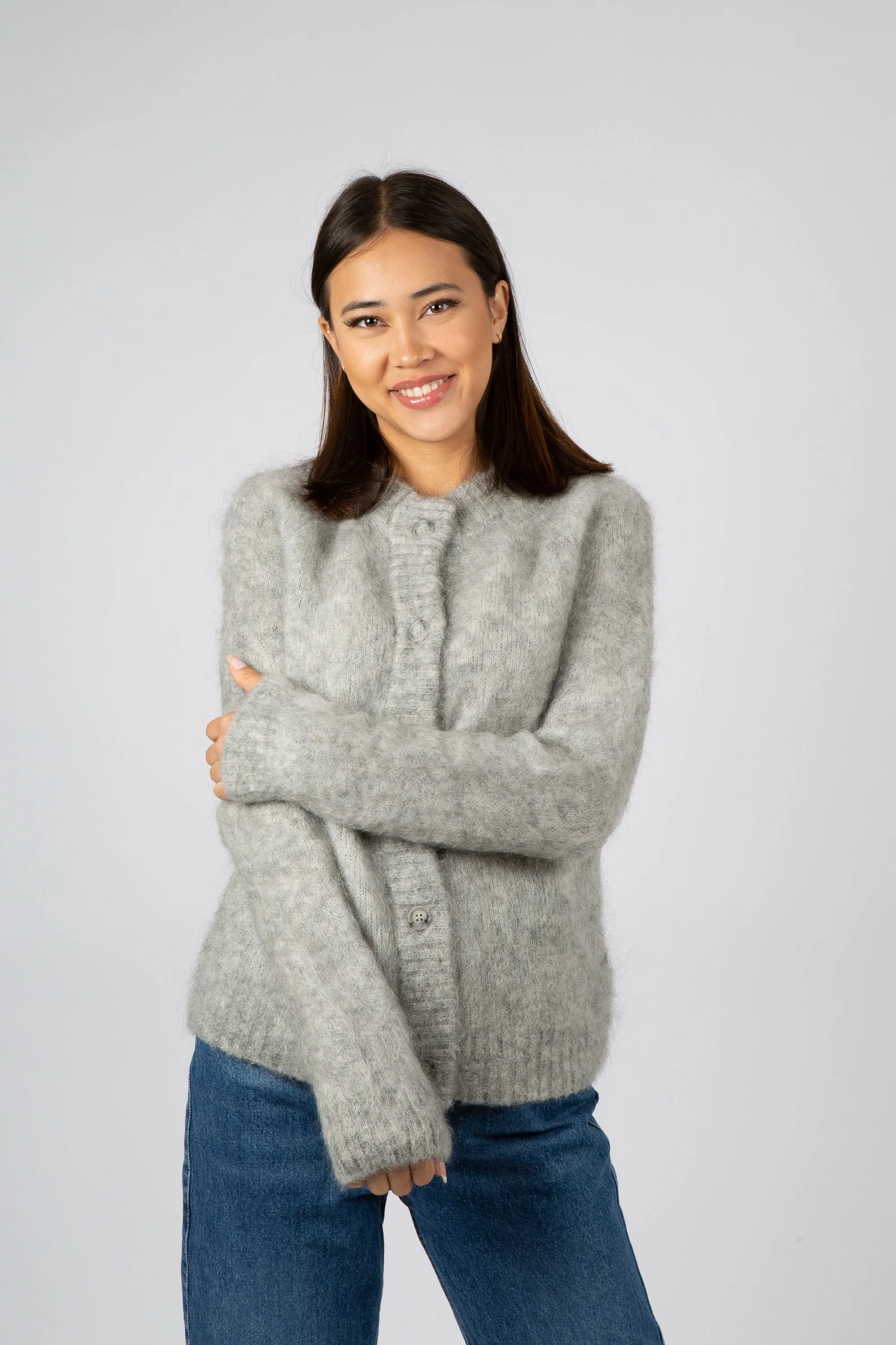 Monty Cardigan INH - Flint Grey