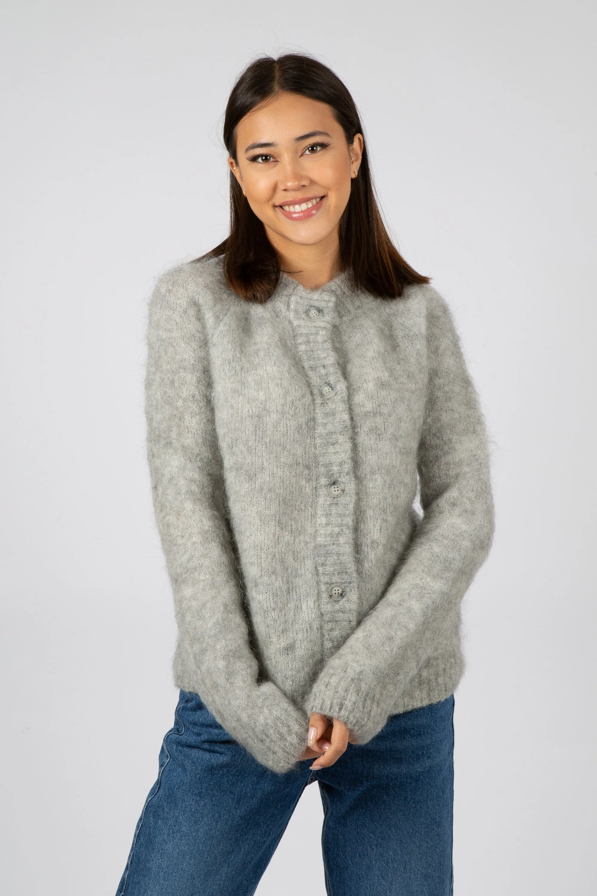 Monty Cardigan INH - Flint Grey