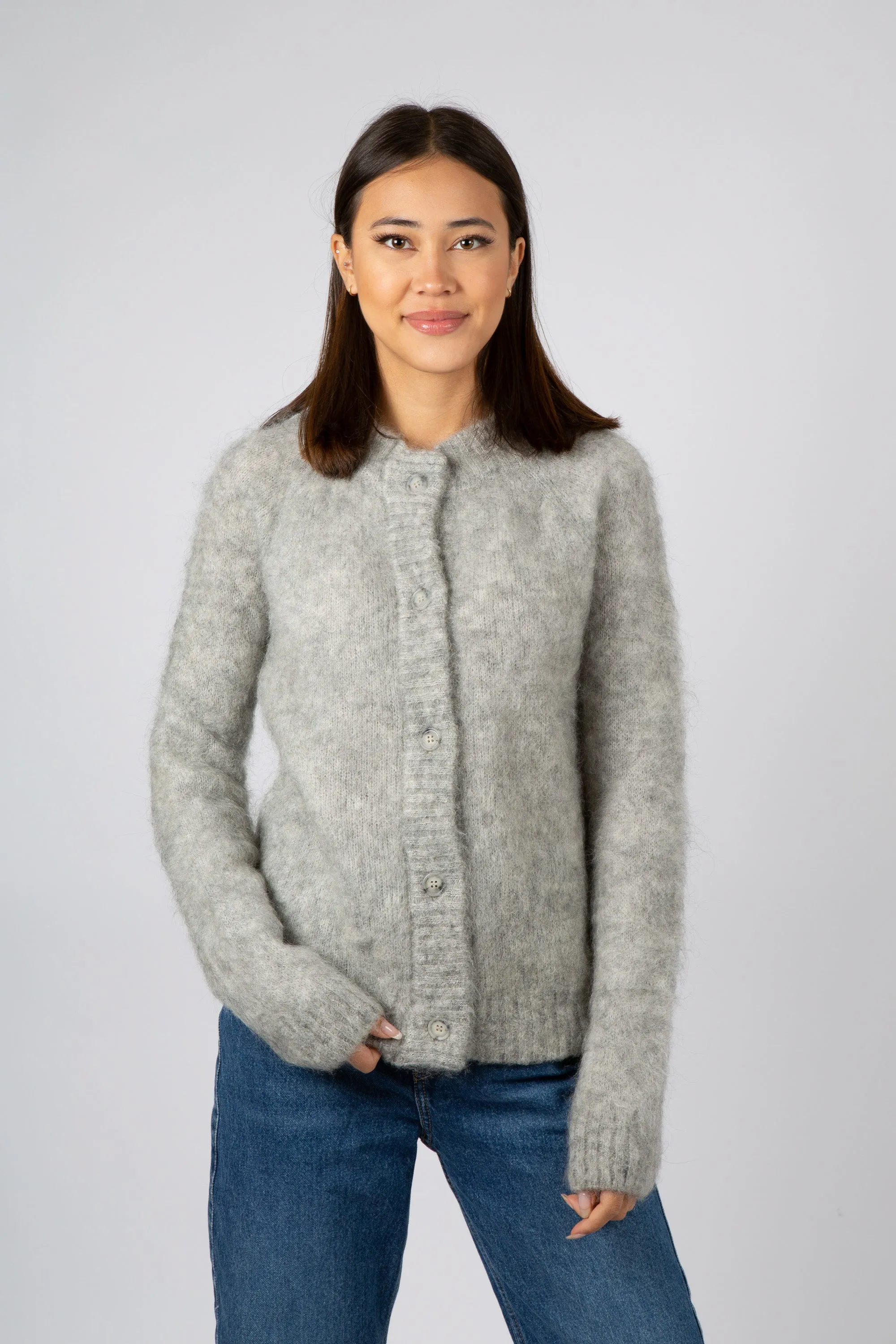 Monty Cardigan INH - Flint Grey