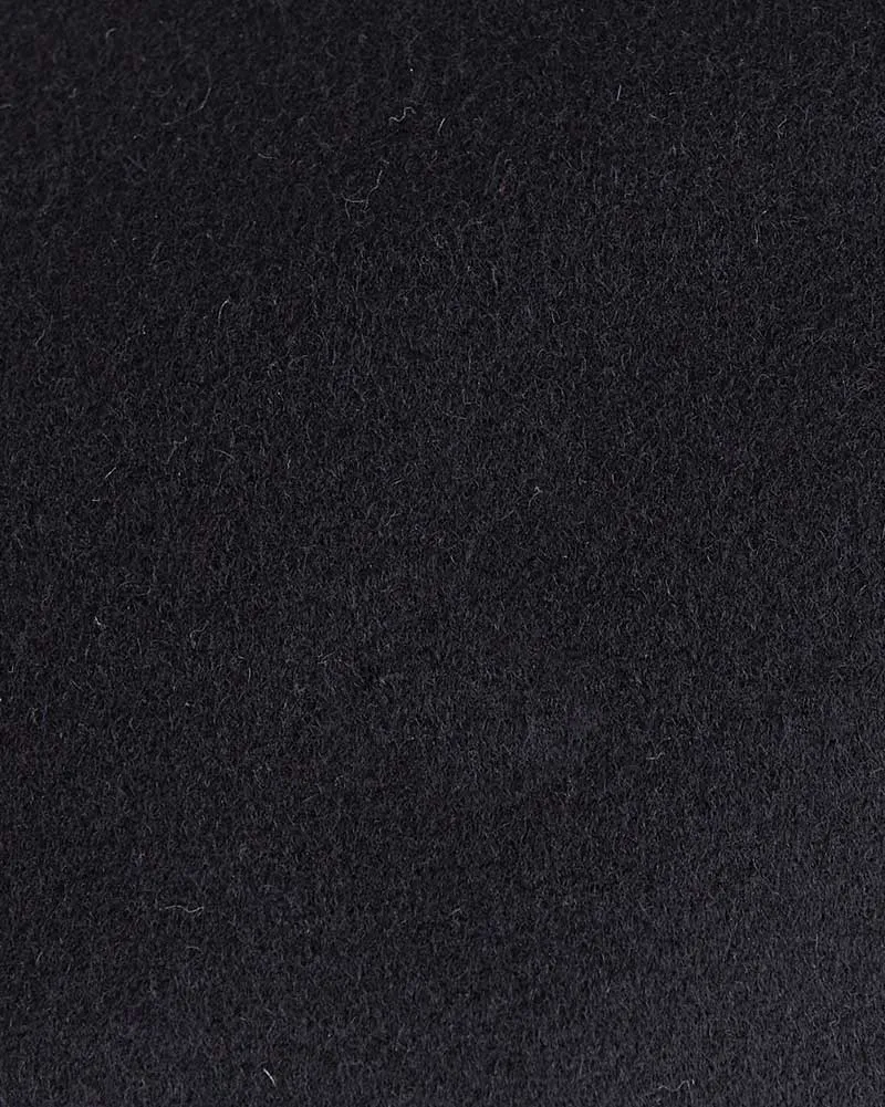 Plain Navy Lambswool Loden Harlem Cap