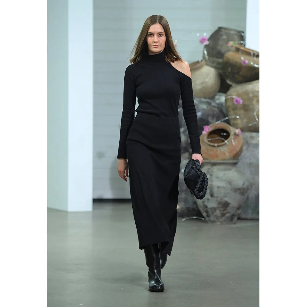 Prishi - Jersey Double Pencil Skirt