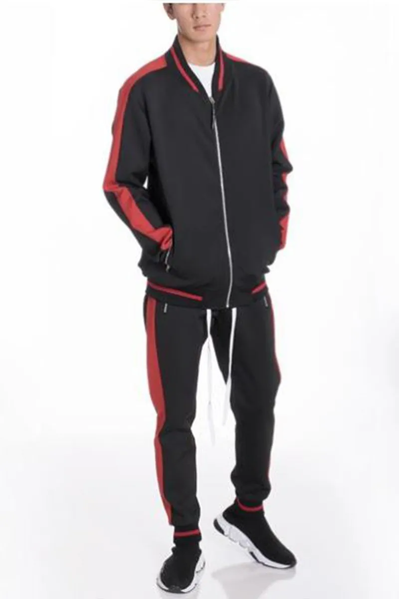 RALLY TRACK SET- BLACK/RED | BespokeBrothers®