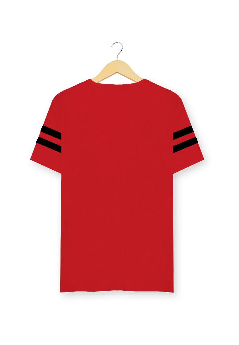 Ryusei Kaos Pria Totsukawa Red
