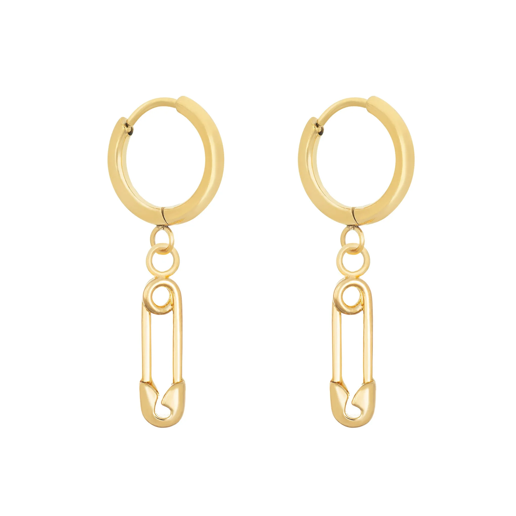 Safety Pin Earrings