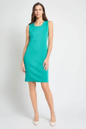Sleeveless Sheath Knit Dress