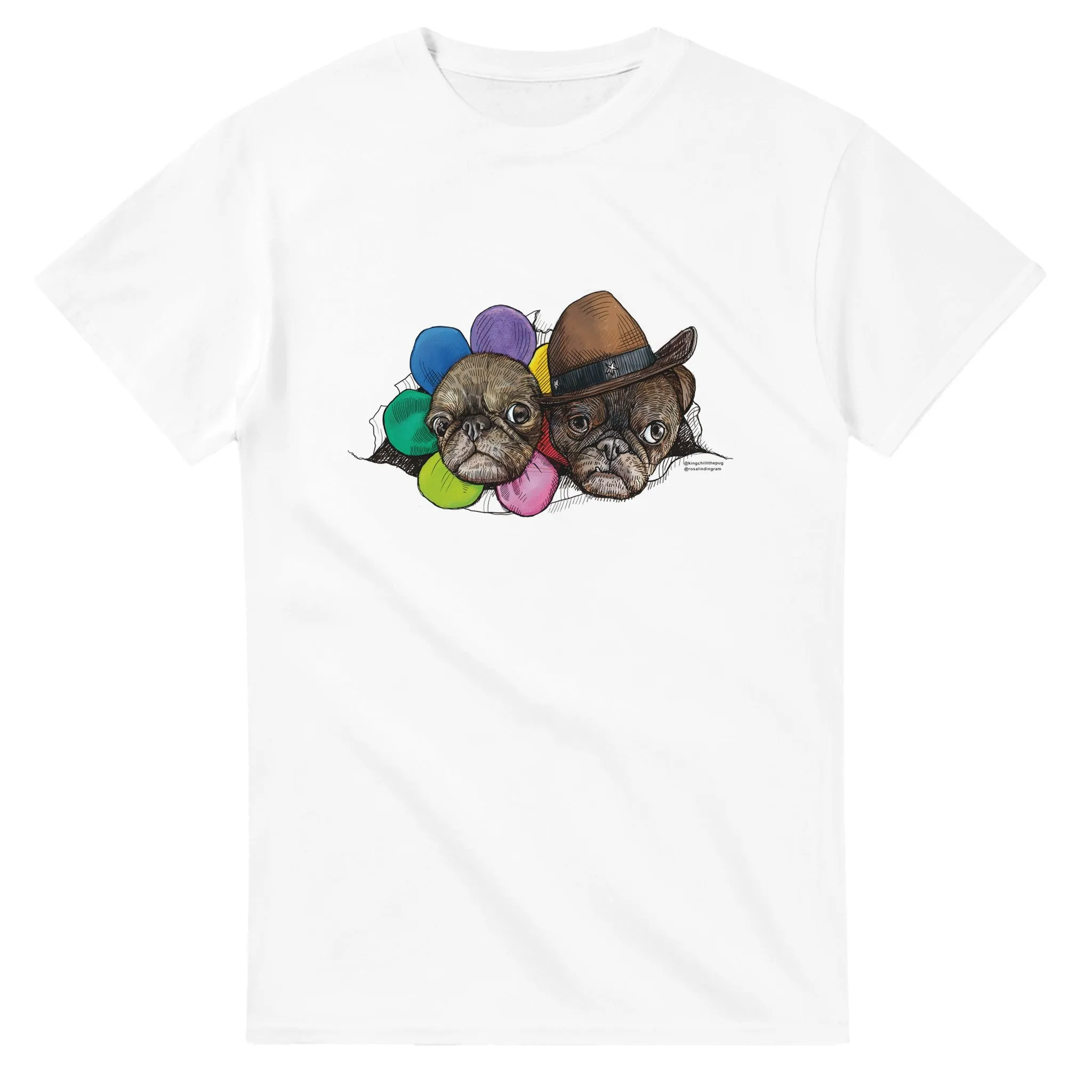 Surprise! by Ros Ingram Unisex Crewneck T-shirt