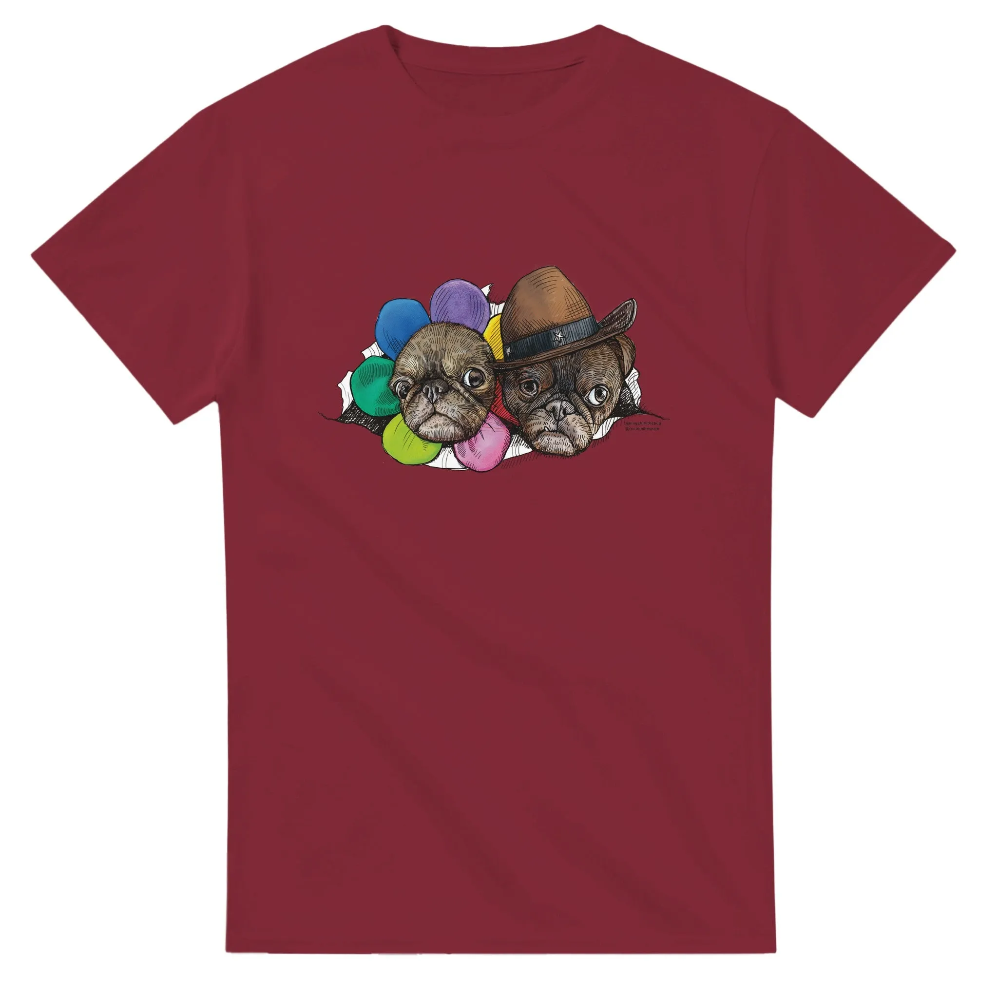 Surprise! by Ros Ingram Unisex Crewneck T-shirt