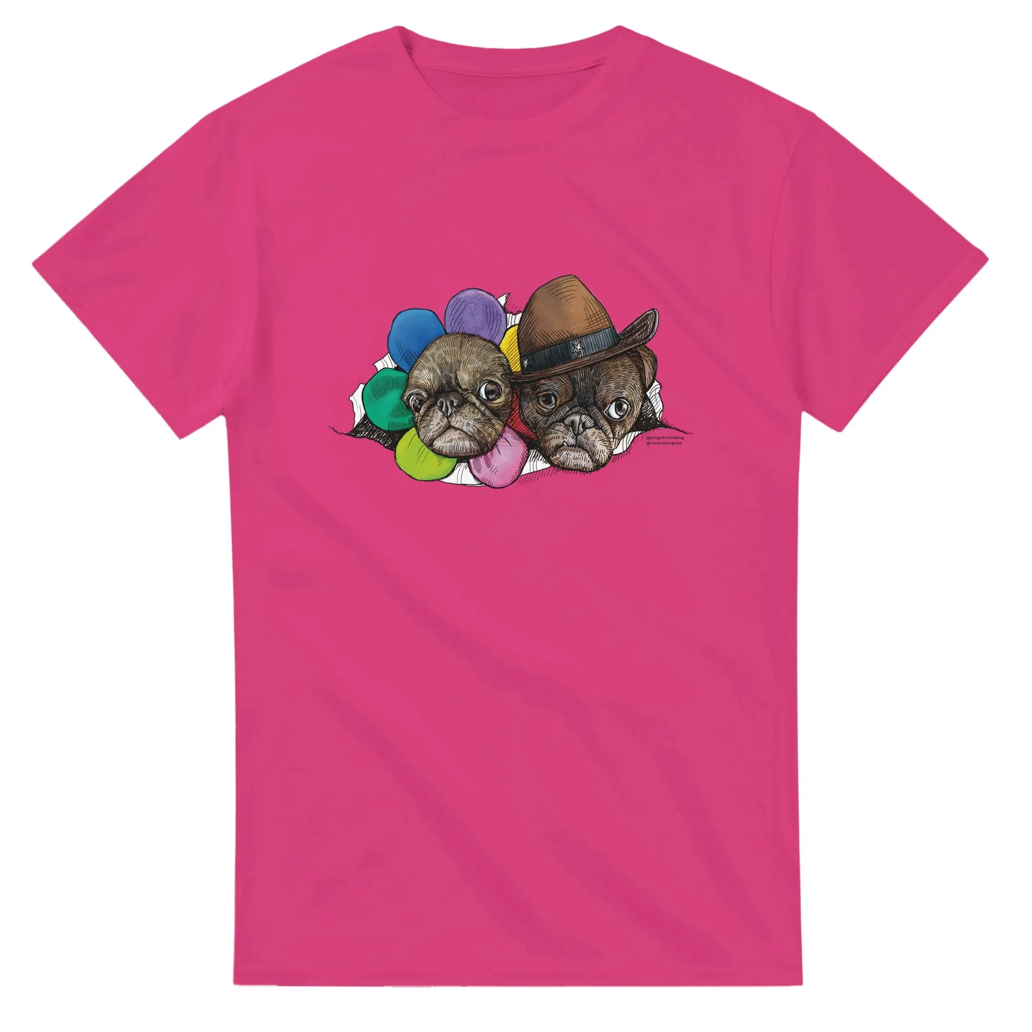 Surprise! by Ros Ingram Unisex Crewneck T-shirt