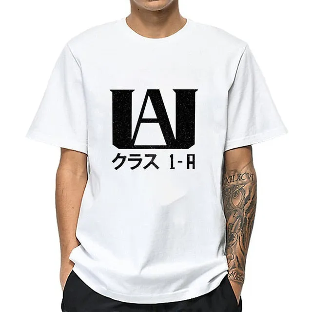 T-Shirt Men - My Hero Academia Anime Mens T-Shirt Japanese Men's Tshirt Short Sleeve anime Printed Tee Shirt Tops for Men Camiseta Masculina