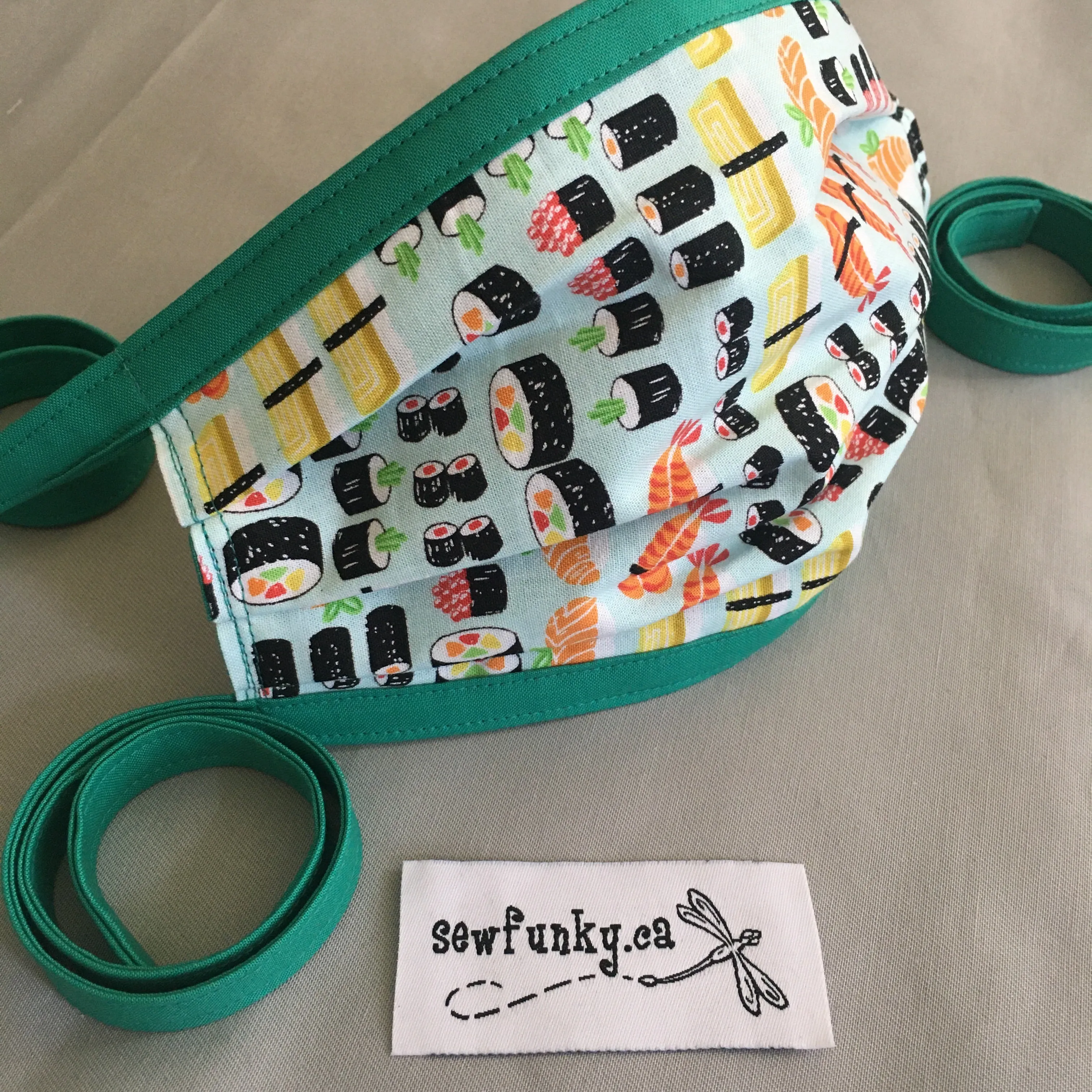 Three Layer Cloth Face Masks for Children 5-12 years 100% cotton