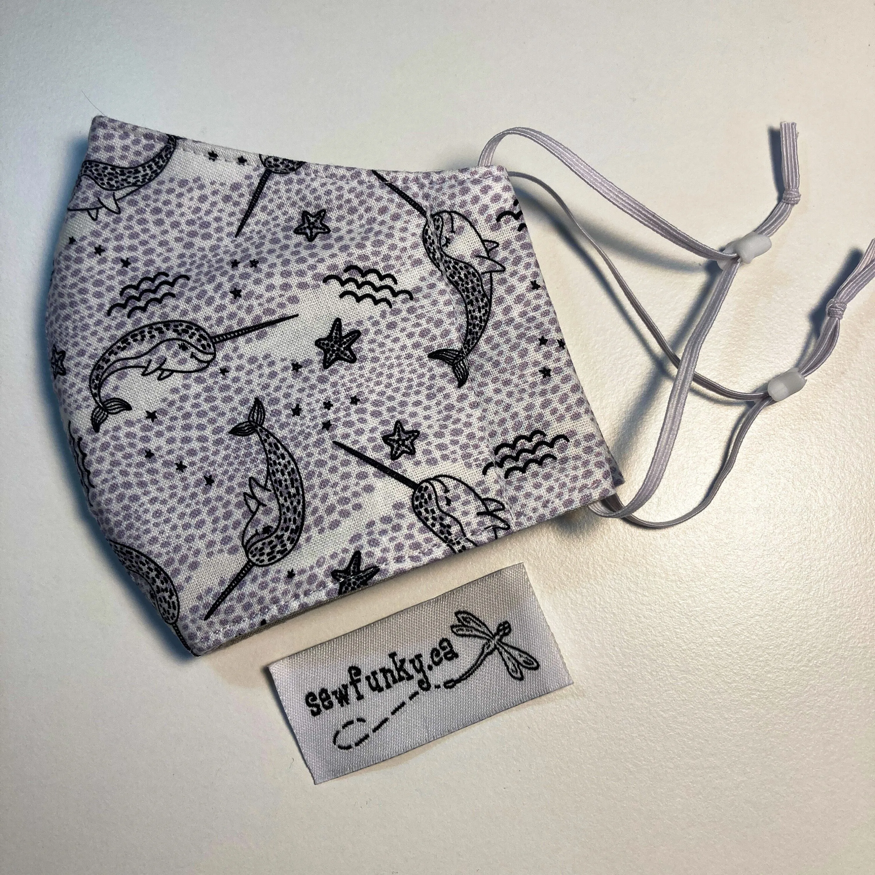 Three Layer Cloth Face Masks for Children 5-12 years 100% cotton