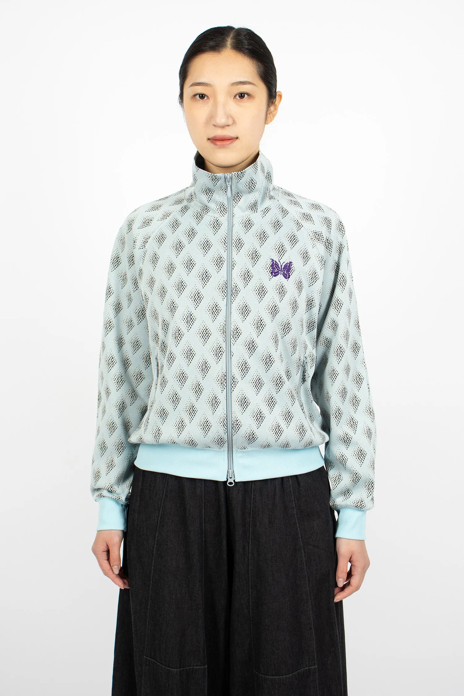 Track Jacket Blue/Diamond Jacquard