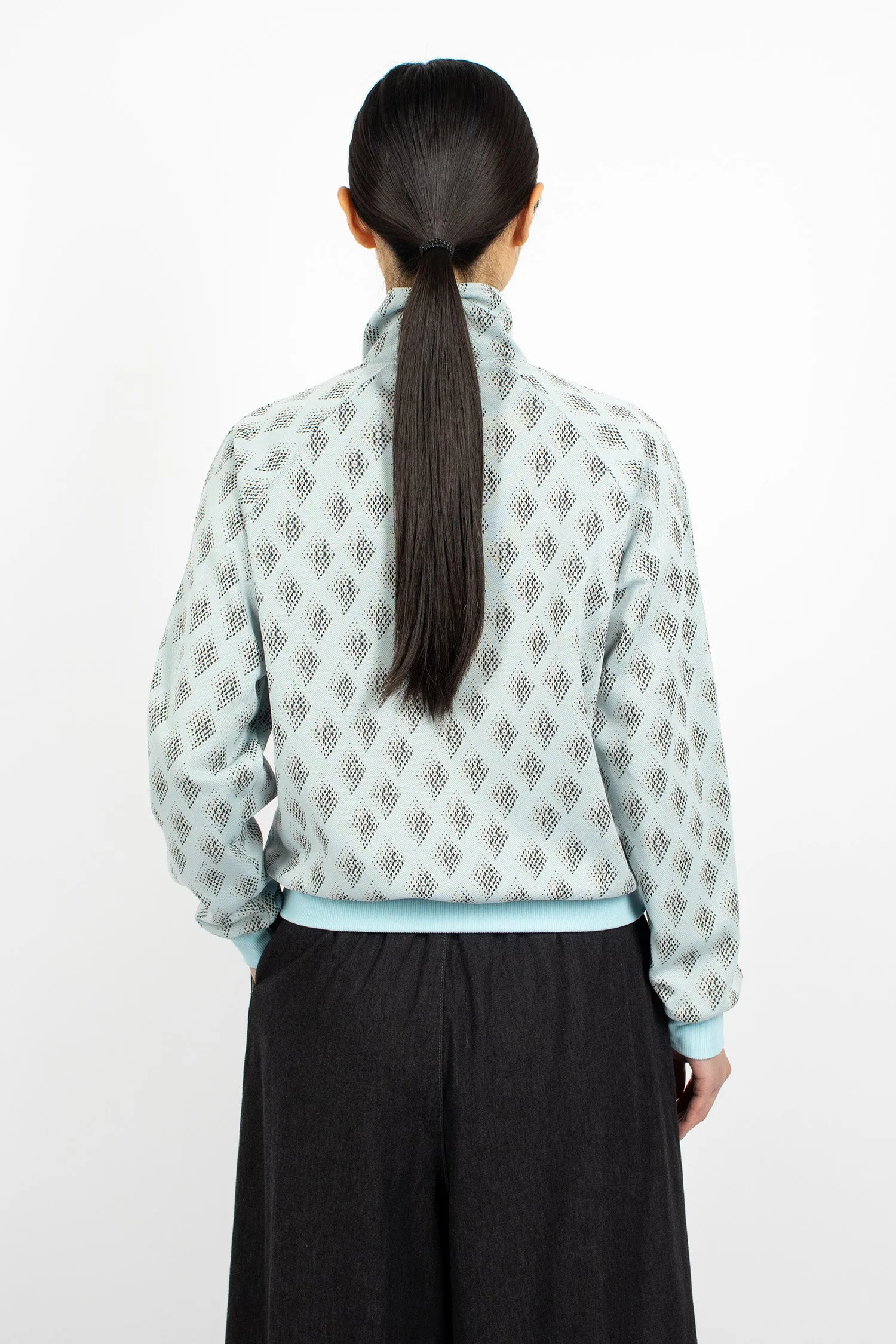 Track Jacket Blue/Diamond Jacquard