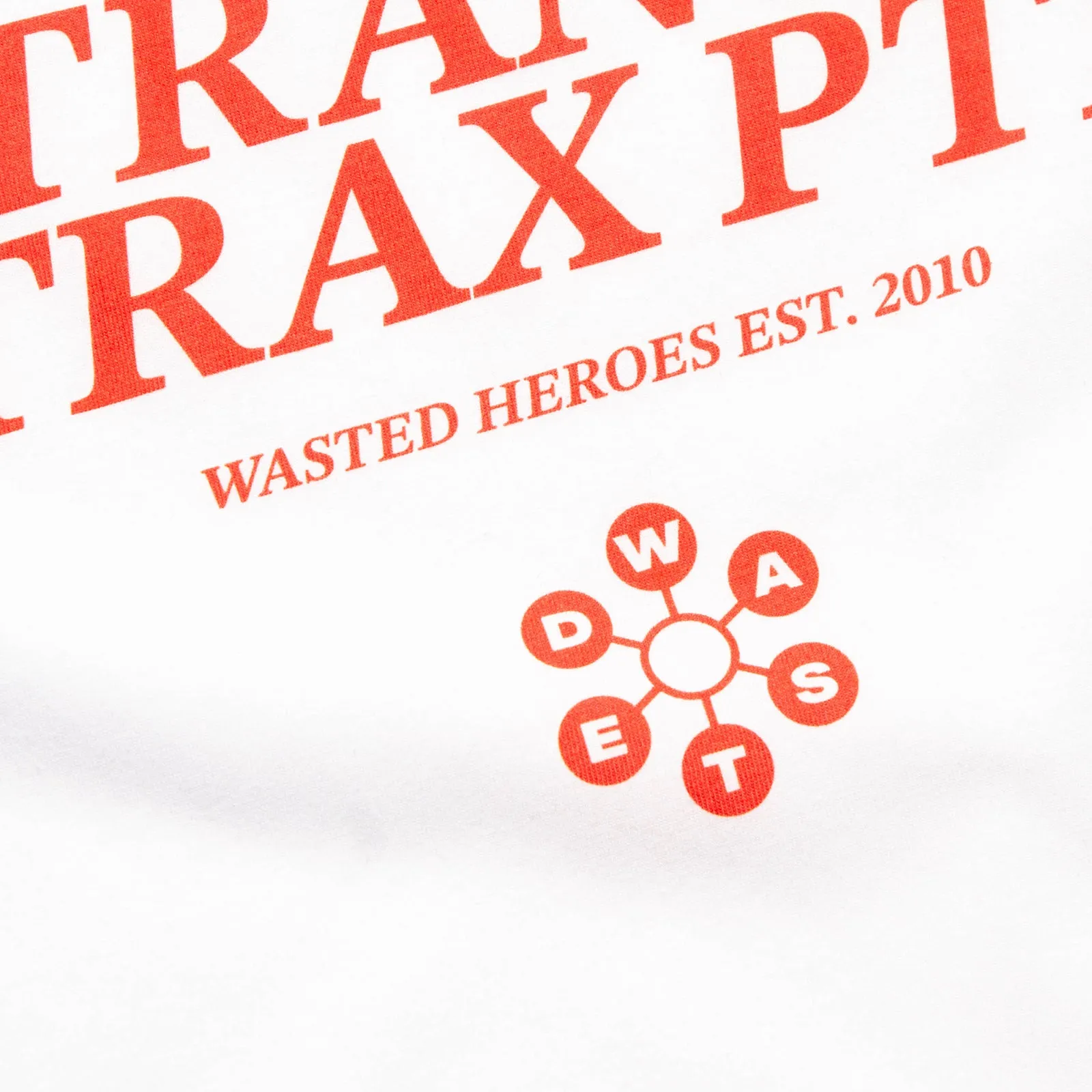 Trance Trax PT1 Back Print - Tshirt - White