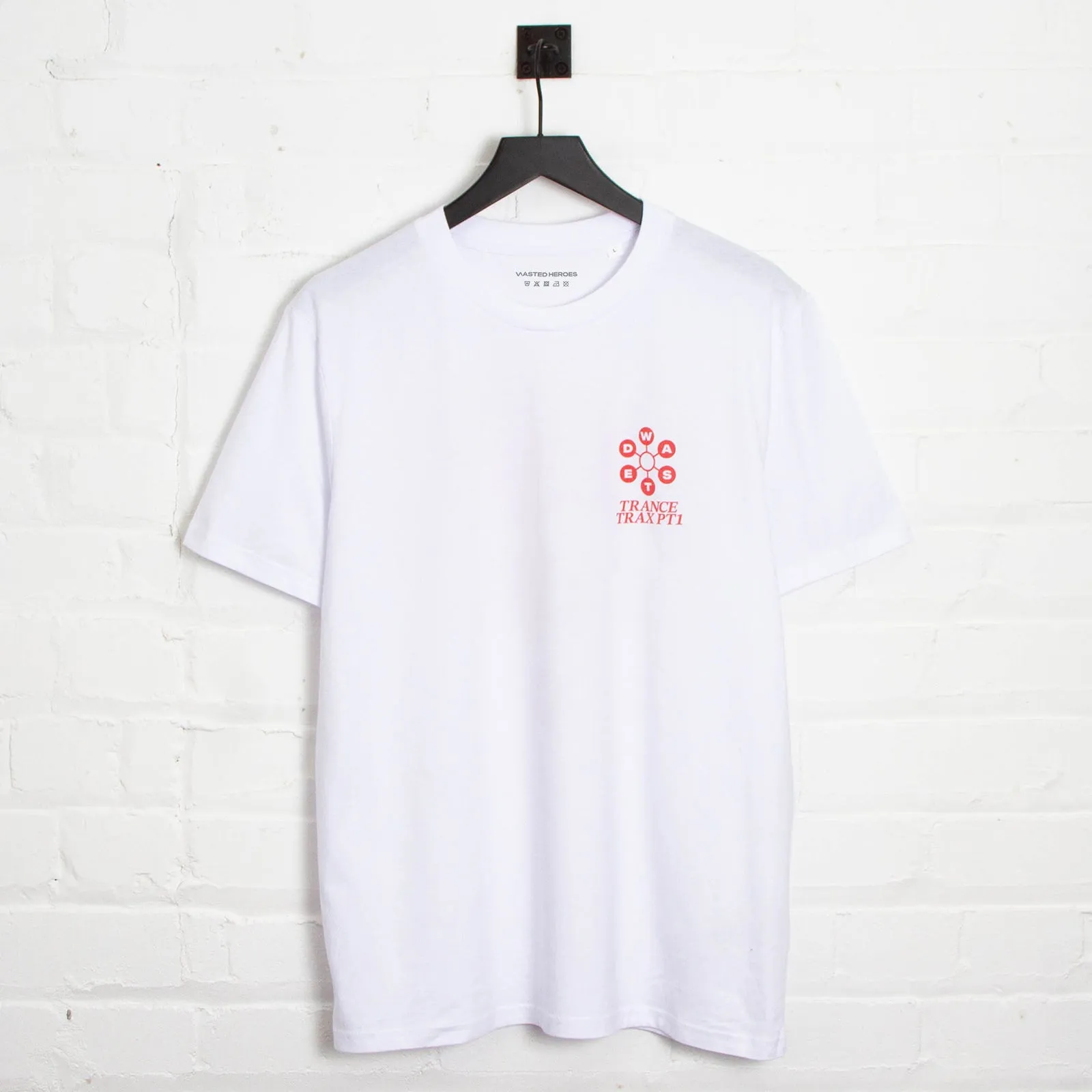 Trance Trax PT1 Back Print - Tshirt - White