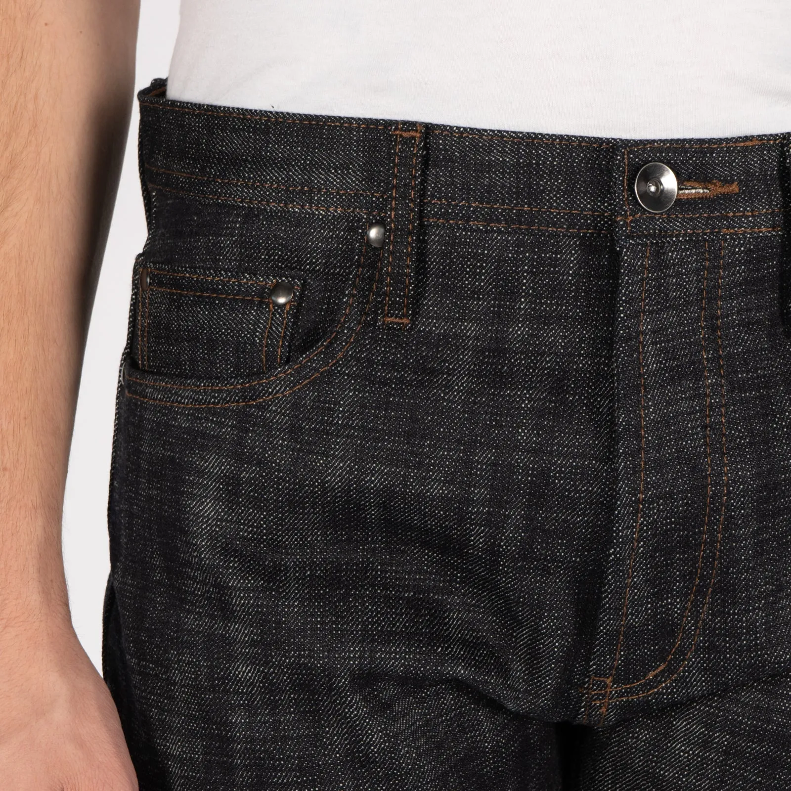 UB370 Straight - 22oz Heavyweight Big Slub Selvedge Denim