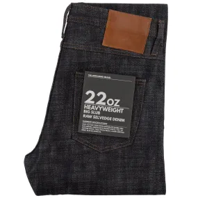 UB370 Straight - 22oz Heavyweight Big Slub Selvedge Denim