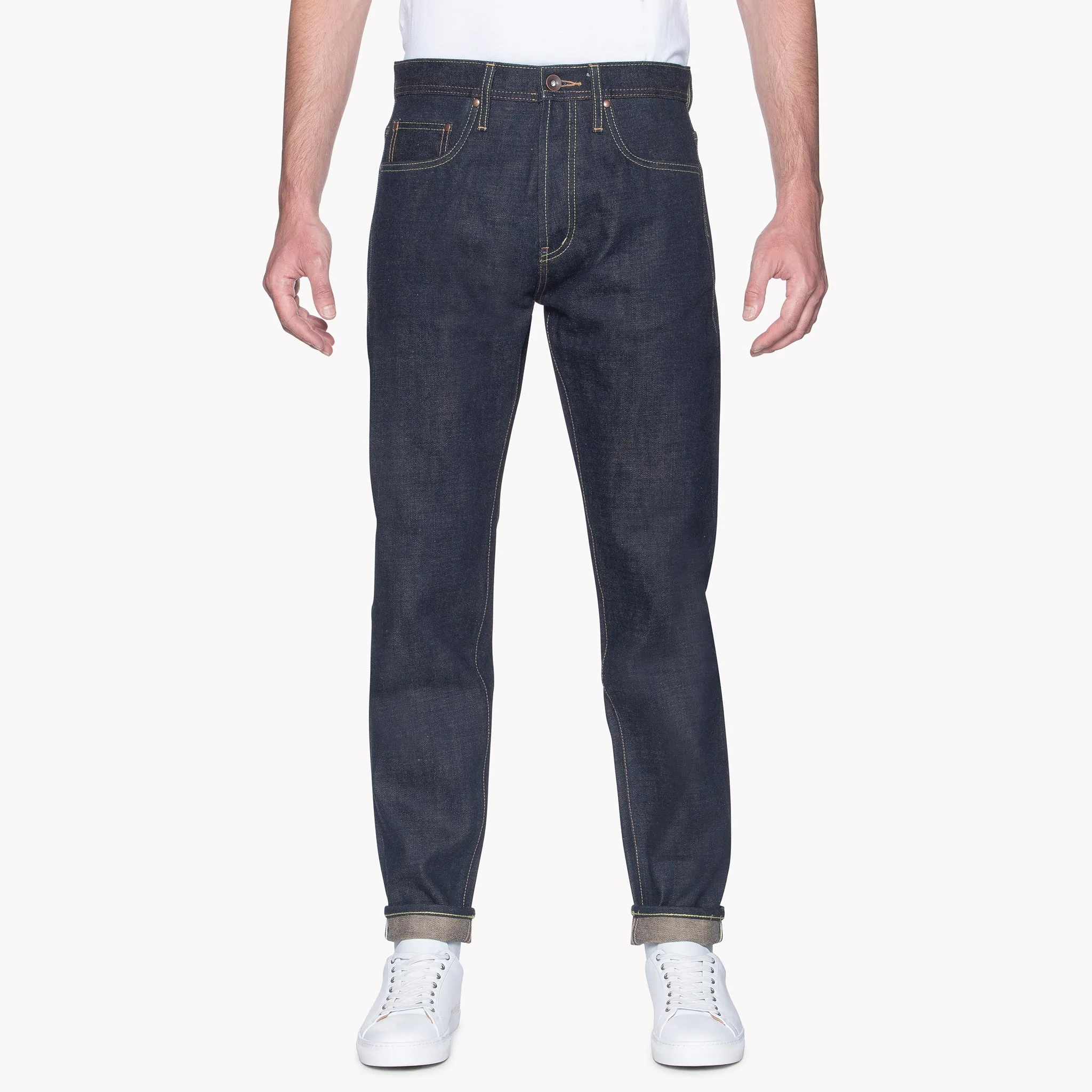 UB669 Relaxed Tapered Fit - 18oz Slub Selvedge With Natural Seed Weft