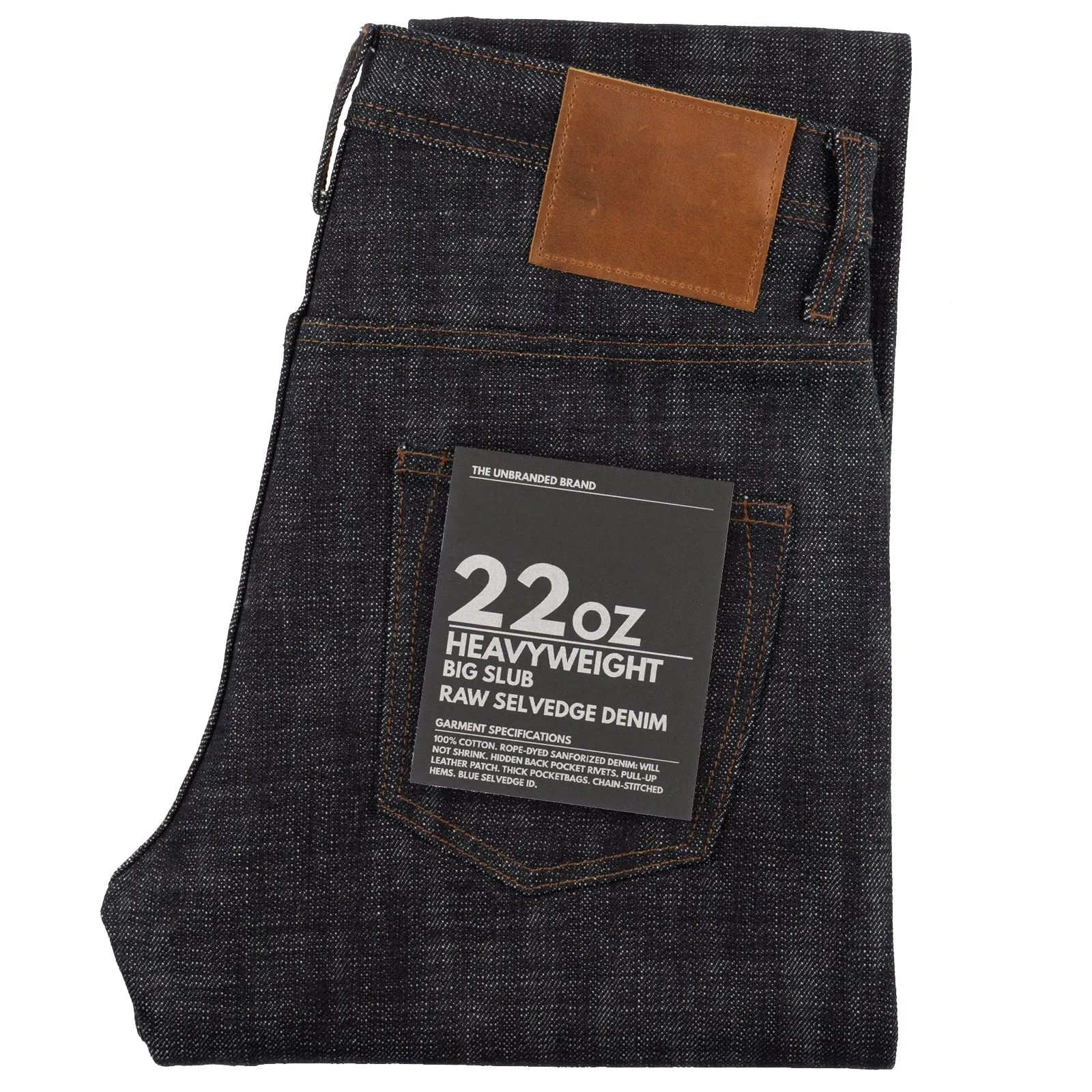 UB670 Relaxed Tapered - 22oz Heavyweight Big Slub Selvedge Denim