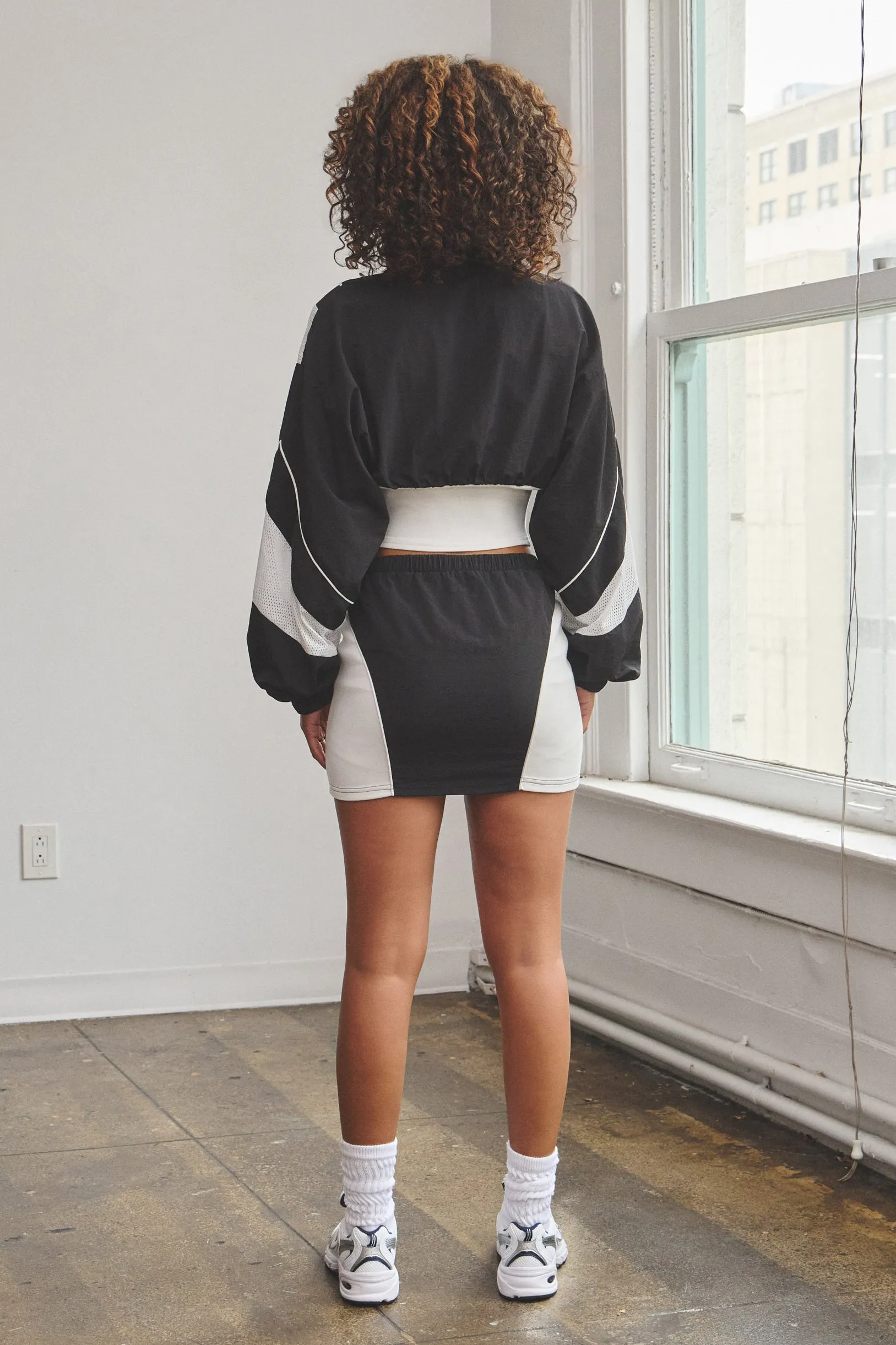 VESPER TRACK JACKET - BLACK