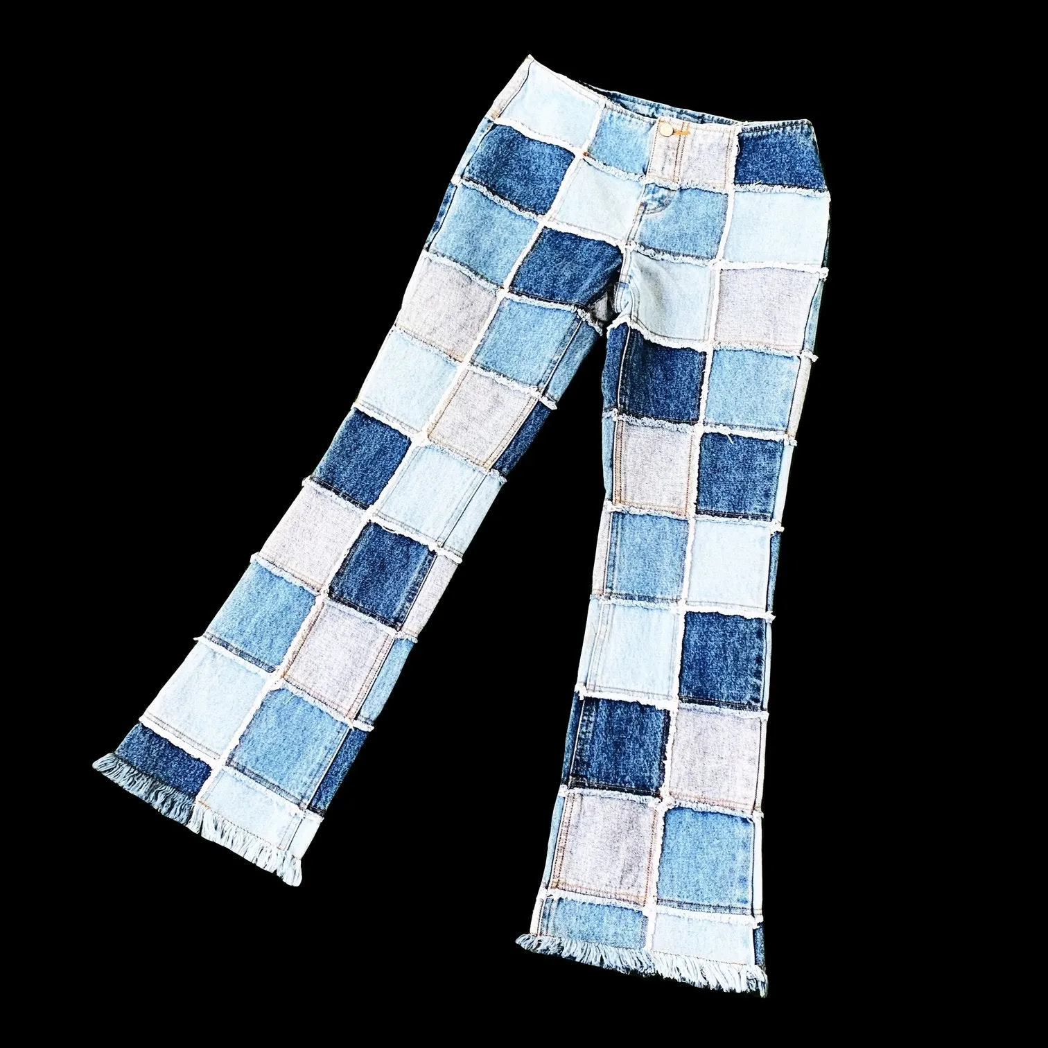 Vintage Patchwork Jeans