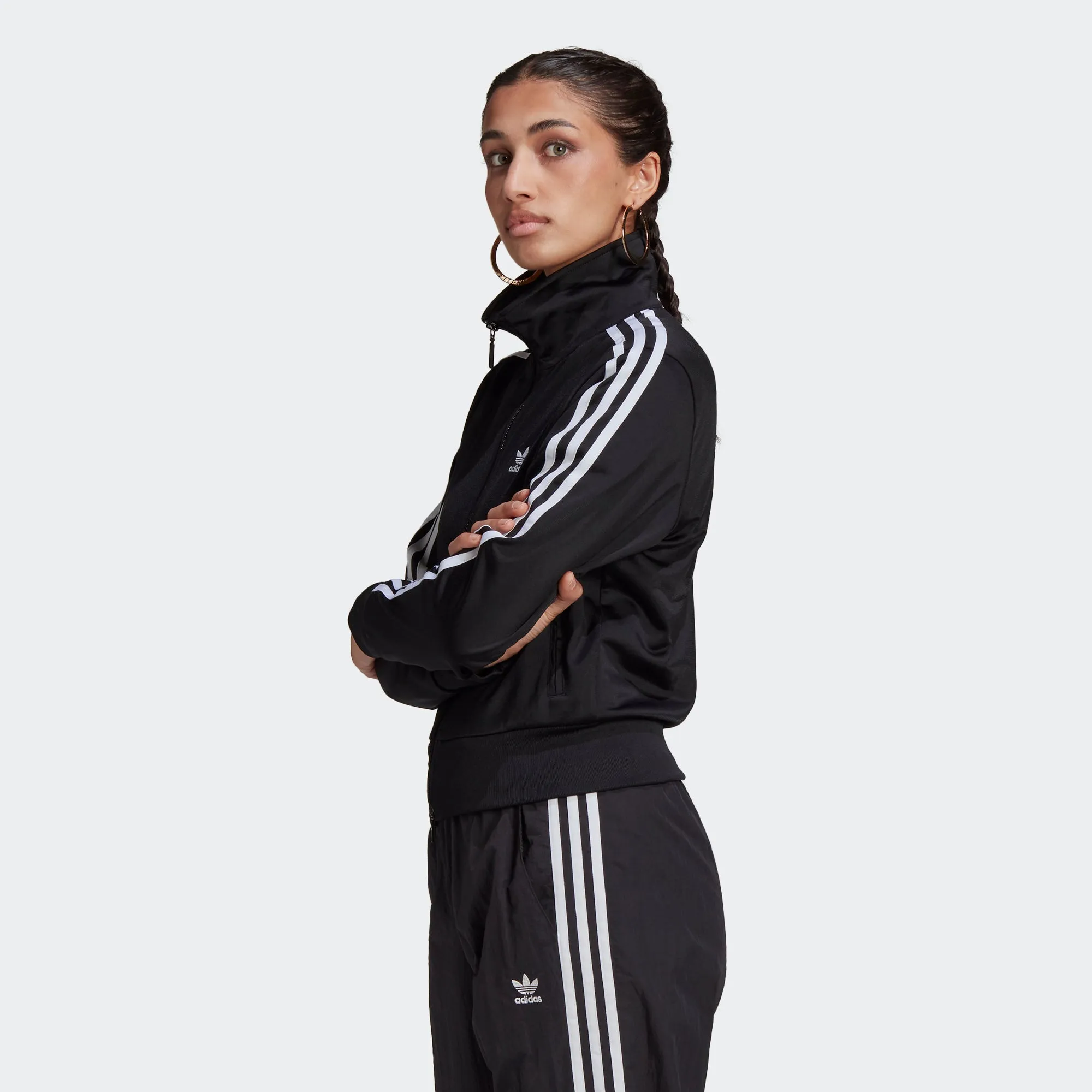 Women's adidas Originals Adicolor Classics Firebird Primeblue Track Jacket Black