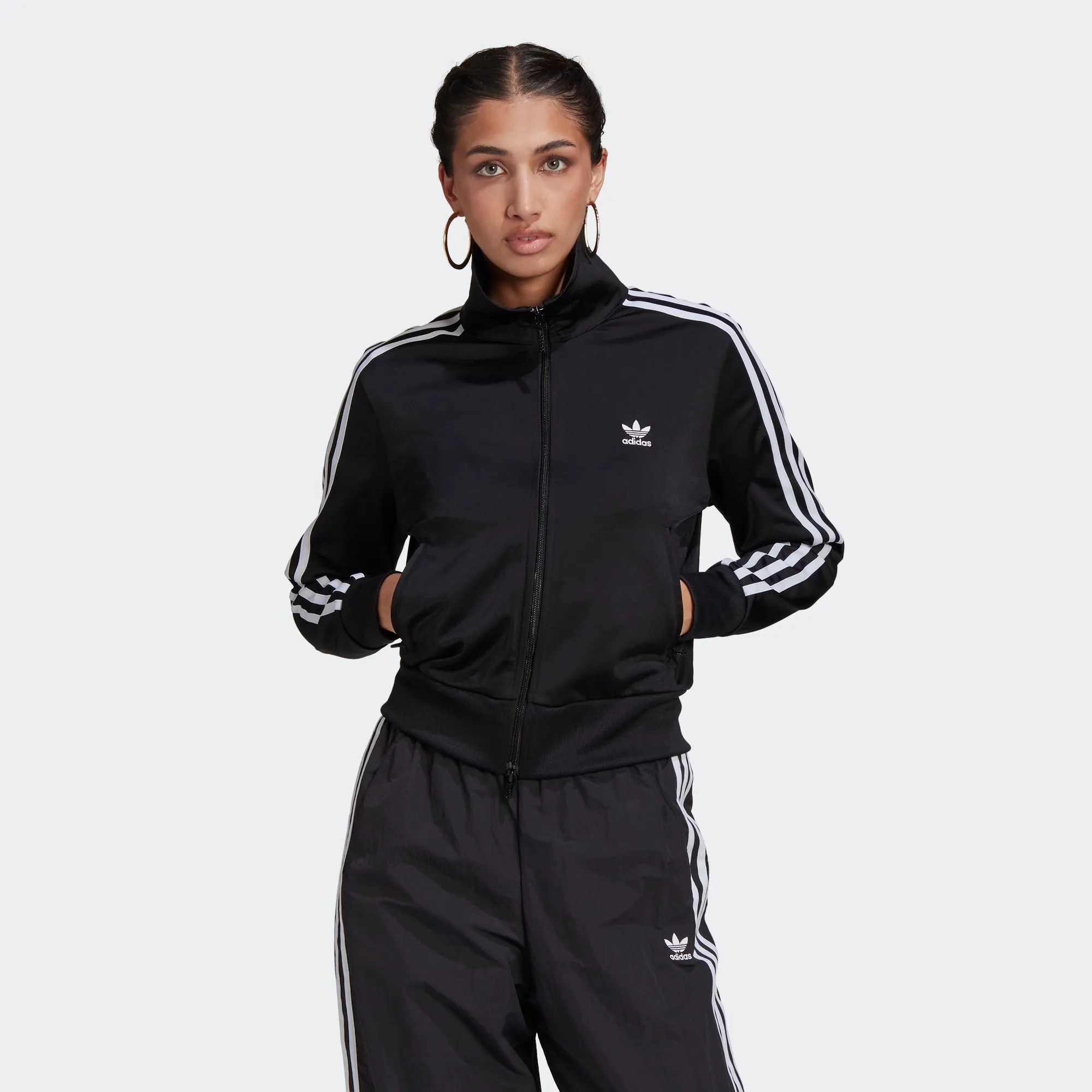 Women's adidas Originals Adicolor Classics Firebird Primeblue Track Jacket Black