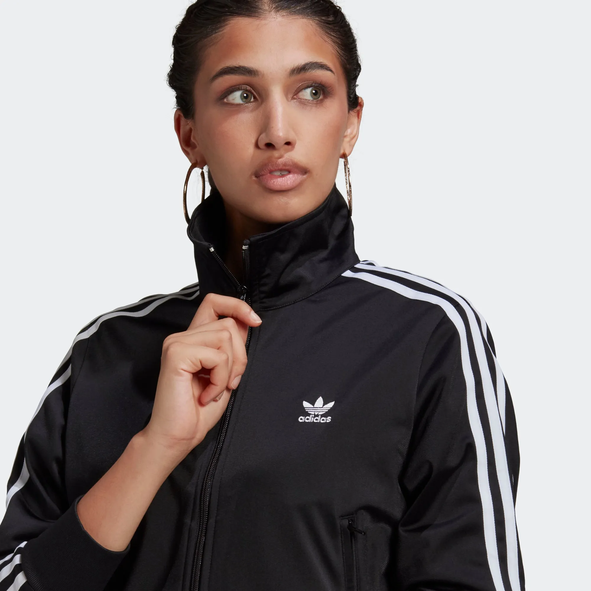 Women's adidas Originals Adicolor Classics Firebird Primeblue Track Jacket Black