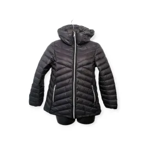 WOMENS PLUS SIZE 1X (14/16) - LIVIK, Black Lightweight Puffer Jacket VGUC B58